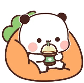 🥤 emoji Bubu and Dudu Telegram sticker 23 of 60