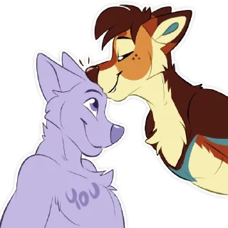 😙 emoji Kyne Stickers 1 Telegram sticker 23 of 110
