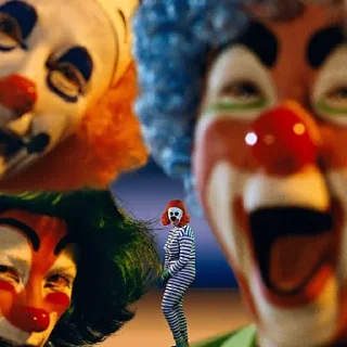Sticker from Clown World