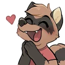 Sticker from Radicoon!