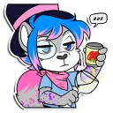 🍷 emoji Monti Telegram sticker 9 of 98