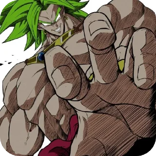 Sticker from Broly
