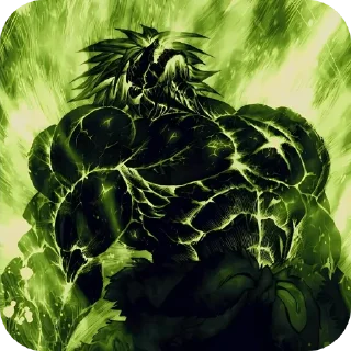 Sticker from Broly