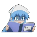 😨 emoji ikamusume Telegram sticker 13 of 50