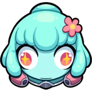 😳 emoji Omega Strikers Telegram sticker 16 of 25