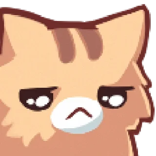 😢 emoji Neko's emotes by k3lly01 Telegram sticker 9 of 39