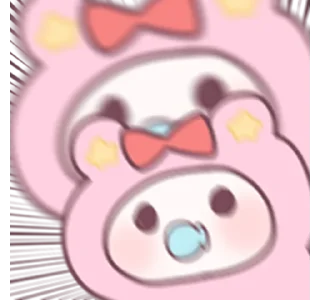 ⁉️ emoji ちょこ @cho_v_ko Telegram sticker 14 of 15