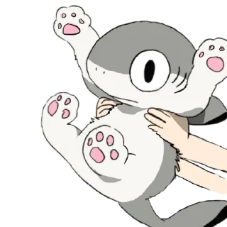 🦴 emoji ➱𝕾𝖍𝖆𝖗𝖐ᶜᵃᵗ2 𓇣 @chgreen ᭕ Telegram sticker 2 of 25