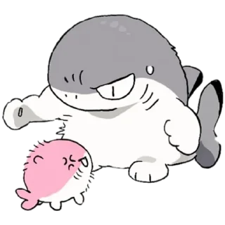 🐾 emoji ➱𝕾𝖍𝖆𝖗𝖐ᶜᵃᵗ2 𓇣 @chgreen ᭕ Telegram sticker 6 of 25