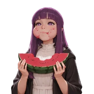 💜 emoji 💜 @DalamWorld
PoutyFern 💜 Telegram sticker 13 of 18