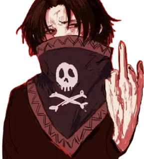 Sticker from Feitan - J