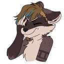 🤦 emoji Milo The Raccoon Telegram sticker 18 of 73