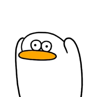 💬 emoji The Duck Ver. 13 By @KakaoEmoticon Telegram sticker 13 of 24