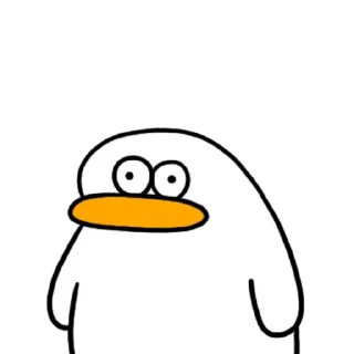 💬 emoji The Duck Ver. 13 By @KakaoEmoticon Telegram sticker 4 of 24