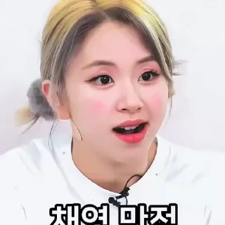 🦜 emoji Son Chaeyoung by @aratickers Telegram sticker 20 of 50
