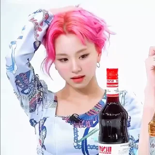 🦜 emoji Son Chaeyoung by @aratickers Telegram sticker 15 of 50