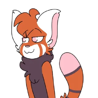 😏 emoji Willow The Panda Telegram sticker 22 of 66
