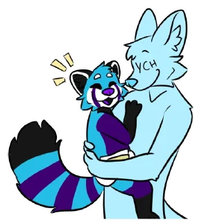 😁 emoji Kino the Panda Telegram sticker 20 of 36