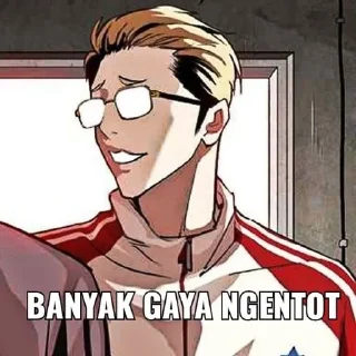 😏 emoji random webtoon @iL0vestory Telegram sticker 11 of 45