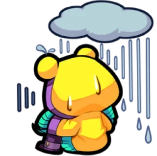 🌧 emoji Omega Strikers Telegram sticker 18 of 25