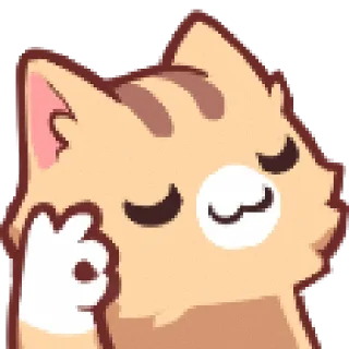 👌 emoji Neko's emotes by k3lly01 Telegram sticker 7 of 39