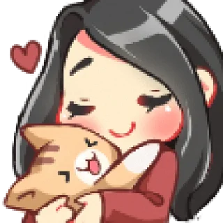 🤗 emoji Neko's emotes by k3lly01 Telegram sticker 17 of 39