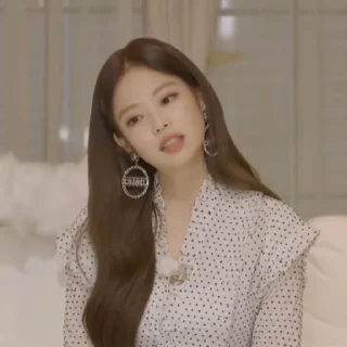🤍 emoji Jennie || by : @Milkstrawberrysoft Telegram sticker 8 of 23