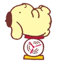 🍤 emoji Pom Pom Purin Telegram sticker 22 of 81