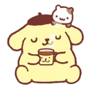 Sticker from Pom Pom Purin