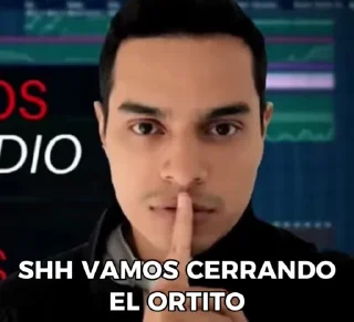 🤫 emoji el pablo Telegram sticker 13 of 46