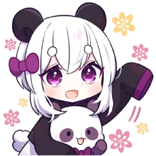 Sticker from ᯤ Panda Girl┇@MaximXStore