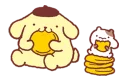 🍚 emoji Pom Pom Purin Telegram sticker 24 of 81