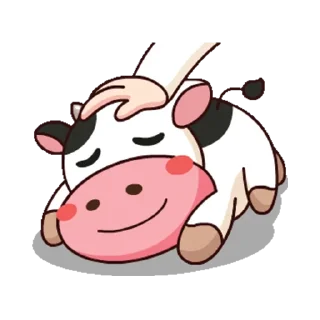 😌 emoji Momo Cow 4 Telegram sticker 23 of 102