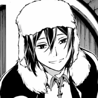 ♟ emoji Fyodor dostoevsky manga - @Millkyberry Telegram sticker 13 of 20