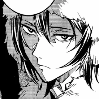 ♟ emoji Fyodor dostoevsky manga - @Millkyberry Telegram sticker 3 of 20