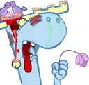 💐 emoji Happy Tree Friends Telegram sticker 9 of 34