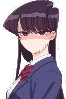 😐 emoji komi Telegram sticker 10 of 30