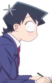 😶 emoji komi Telegram sticker 6 of 30