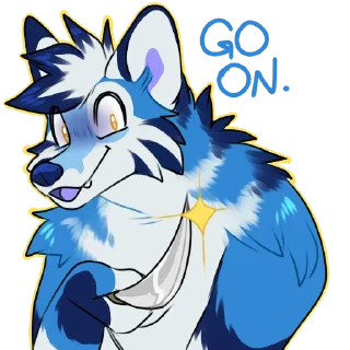 🔪 emoji Arou Dingo Telegram sticker 17 of 77