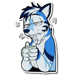 😴 emoji Arou Dingo Telegram sticker 8 of 77
