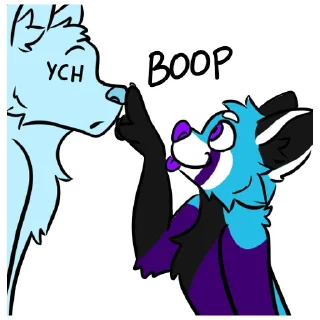 👆 emoji Kino the Panda Telegram sticker 12 of 36