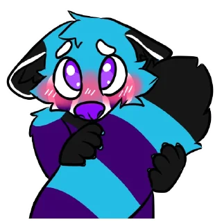 🥺 emoji Kino the Panda Telegram sticker 13 of 36
