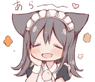 Sticker from meid cαt chirukα @kittyst