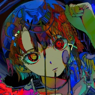 🤎 emoji ⌜ Lain 🤎🌐 ⌟  ᨒ @KurumiFan ⛩️ Telegram sticker 1 of 120