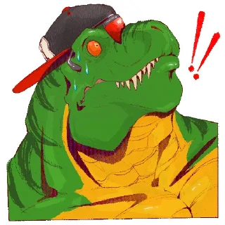 🙄 emoji Tal Rex Telegram sticker 16 of 53