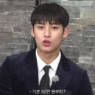 💷 emoji Mingyu @stikersvt Telegram sticker 15 of 20