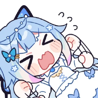 ☹️ emoji 雨纪Ameki 充电表情 Telegram sticker 6 of 15