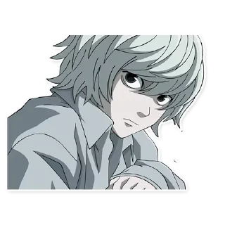 😏 emoji Death Note 🍎 [ @C_1377 - @C_13777 ] Telegram sticker 6 of 116