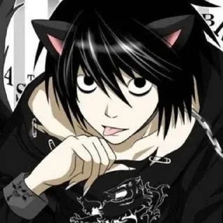 😺 emoji Death Note 🍎 [ @C_1377 - @C_13777 ] Telegram sticker 12 of 116