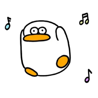 💬 emoji The Duck Ver. 13 By @KakaoEmoticon Telegram sticker 15 of 24